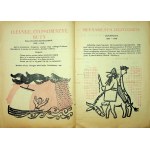 [DIVADELNÝ PROGRAM] Bábkové divadlo brožúra GULIWER Ilustrácie ANTUSZEWICZ