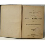 SIENKIEWICZ Henryk - PAN WOŁODYJOWSKI Wydanie Jubileuszowe 1896