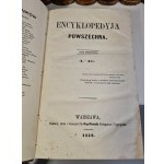 ENCYKLOPEDYJA POWSZECHNA zv. 1-28. Varšava 1859-1868. redigoval, vytlačil a vlastní S. Orgelbrand.