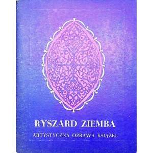 ZIEMBA Richard Exhibition Catalogue Artistic Book Binding May 1977