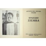 ZIEMBA Ryszard Katalog Wystawy Artystyczna Oprawa Książki Mai 1977