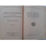 RUSKO SOVIECKA POD WZGLĘDEM SPO£ECZNYM I GOSPODARCZYM Varšava 1922