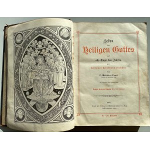 Matthäus Vogel, Leben der Heiligen Gottes, 1906 r.