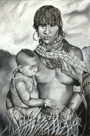 Jiguel Nsimba, Macierzyństwo w Afyce/ Motherhood in Africa