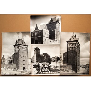 GDAŃSK. Wieża Więzienna i Katownia – zestaw 4 fot. przedstawiają ...