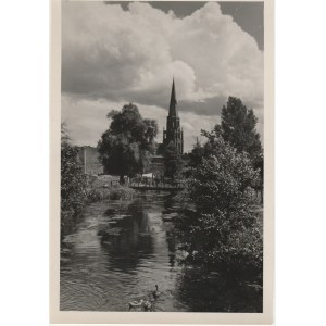 SZCZECIN. Widok na kościół od strony osady rybackiej, fot. Włodzim ...
