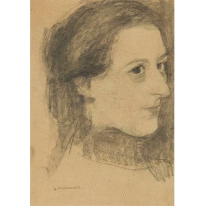 Artur MARKOWICZ (1872-1934), Portrét dievčaťa