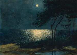 Soter JAXA-MAŁACHOWSKI (1867-1952), Nokturn - światło księżyca