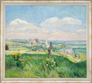 Stanisław KAMOCKI (1875-1944), Polskie Lato. Panorama Biecza