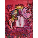 Marc CHAGALL (1887-1985), Lew z tablicami prawa, z cyklu: Okna Jeruzalem