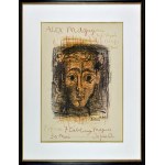 Pablo PICASSO (1881-1973), plakát k výstavě obrazů Alexe Maguyho z Galerie de l'Elysee.