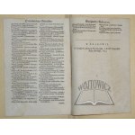 (KONFEDERACYA). Confoederacya generalna. Omnium Ordinum Regni et Magni Ducat. Lith. Na Conwokácyey głowney Warszawskiey, uchwalona Roku Pań. M.DC.XXXII. (1632) dnia 16 Lipca.