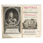 (LESZCZYŃSKI Stanisław, kráľ poľský), Oeuvres du philosophe bienfaisant.