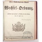 (RYGA). Der Stadt Riga Handels-Ordnung vom Jahr 1765.