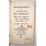 TERLON Hugues de, Memoires du Chevalier de Terlon.