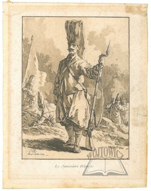 LE PRINCE Jean Baptiste (1734-1781), (Janczar Polski). „Le Janissaire Polonois