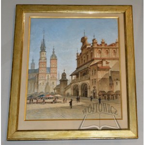 STROOBANT Francois (1819-1916), Cracow (St. Mary's Church, Cloth Hall).