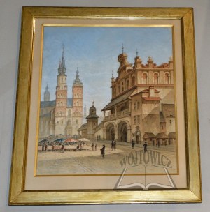 STROOBANT Francois (1819-1916), Kraków (Kośćiół Mariacki, Sukiennice).
