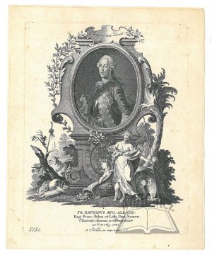 FRANCISZEK Ksawey Ludwik ( (1730 - 1806), Prince of Poland, son of August III.