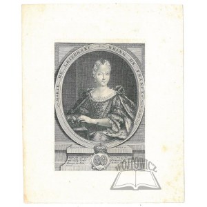MARIA Leszczynska (1715 - 1768), manželka francouzského krále Ludvíka XV.