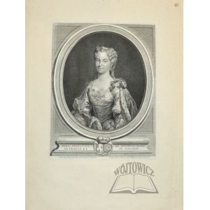 MARIA Leszczynska (1715 - 1768), wife of Louis XV, Queen of France.