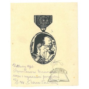 ŁOZA Stanisław, (Medaille mit Abbildung eines Offizierskopfes).