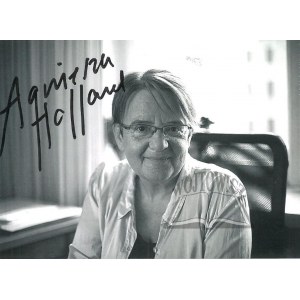 HOLLAND Agnieszka. (Autograf).