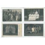 (Rotes Kreuz). Album mit Fotos und Postkarten.