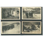 (WOJSKO der Polnischen Legionen und andere). Album mit Fotos und Postkarten.