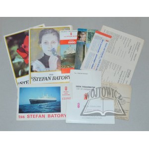 SEA EXCURSION on the ship Stefan Batory 1980.