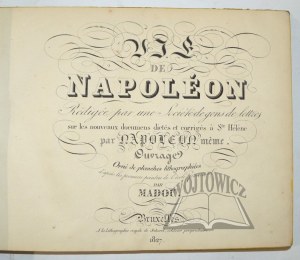 MADOU Jean-Baptiste, Vie de Napoleon.