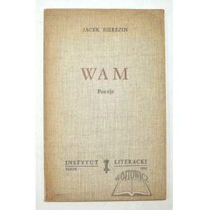 BIEREZIN Jacek, Wam. (1st ed.).