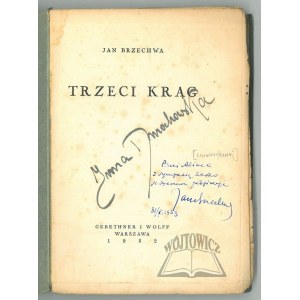BRZECHWA Jan, Der dritte Kreis. (1. Aufl., Autograph).