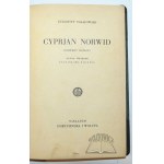 FALKOWSKI Zygmunt, Cyprjan Norwid.