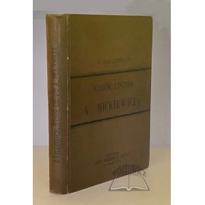 (MICKIEWICZ). Eine Auswahl von Briefen von Adam Mickiewicz.