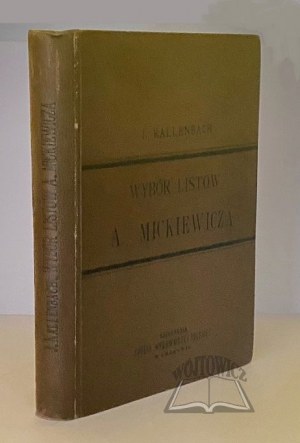 (MICKIEWICZ). A selection of letters by Adam Mickiewicz.