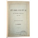 CRUSENSTOLPE Magnus Jacob, Ett sekel och ett ar af Polska fragan (1762 - 1863).