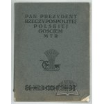 (MOŚCICKI Ignacy. Pan Prezydent Rzeczypospolitej Polskiej gościem MTR). Zagroda wzorowa. Przewodnik Kółek Rolniczych Małopolskiego Towarzywa Rolniczego. Ilustrowany Tygodnik Rolniczy.