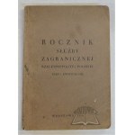 ROCZNIK Służby Zagranicznej Rzeczypospolitej Polskiej według stanu na 1 kwietnia 1936.
