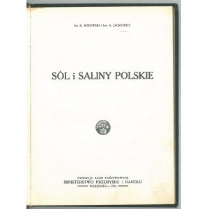 BUKOWSKI K. and Jackiewicz A., Salt and salines of Poland.