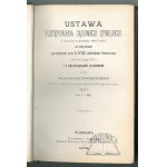 NOWAKOWSKI Władysław, Ustawa postępowania sądowego cywilnego z dnia 20 listopada 1864 roku