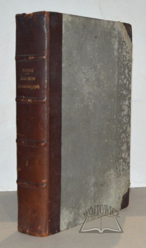 PIWOCKI Jerzy, Collection of administrative laws and regulations. T. 3.