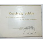 RAPACKI Józef, Polnische Landschaften in 24 Farbreproduktionen.