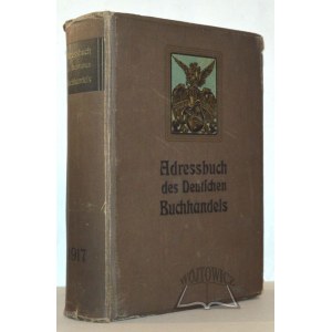 ADRESSBUCH des deutschen Buchhandels.