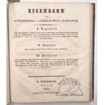 GERSTNER Franz Anton, Bericht über den Stand der Unternehmung der Eisenbahn von St. Petersburg nach Zarskoe-Selo und Pawlowsk,