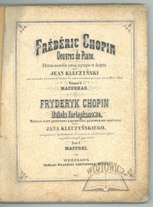 (NOTES). CHOPIN Frederic, Piano Works.