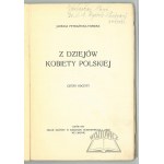 PETRAŻYCKA - Tomicka Jadwiga (Autograf), Z dziejów kobiety polskiej.