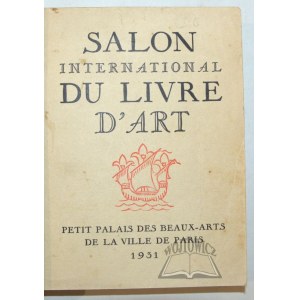 (Kniha poľského umelca vystavená v Paríži). Catalogue di International du livre d'art 20 mai - 15 aout.