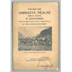 Súkromné reálne gymnáziá v Zakopanom.