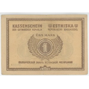Estonia 1 Mark 1919 (ND)